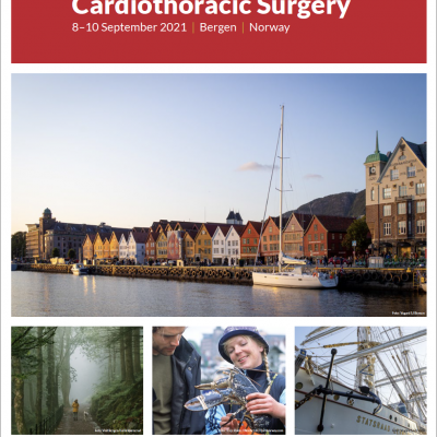 12TH JOINT SCANDINAVIAN CONFERENCE IN Cardiothoracic Surgery 8–10 September 2021 | Bergen | Norway